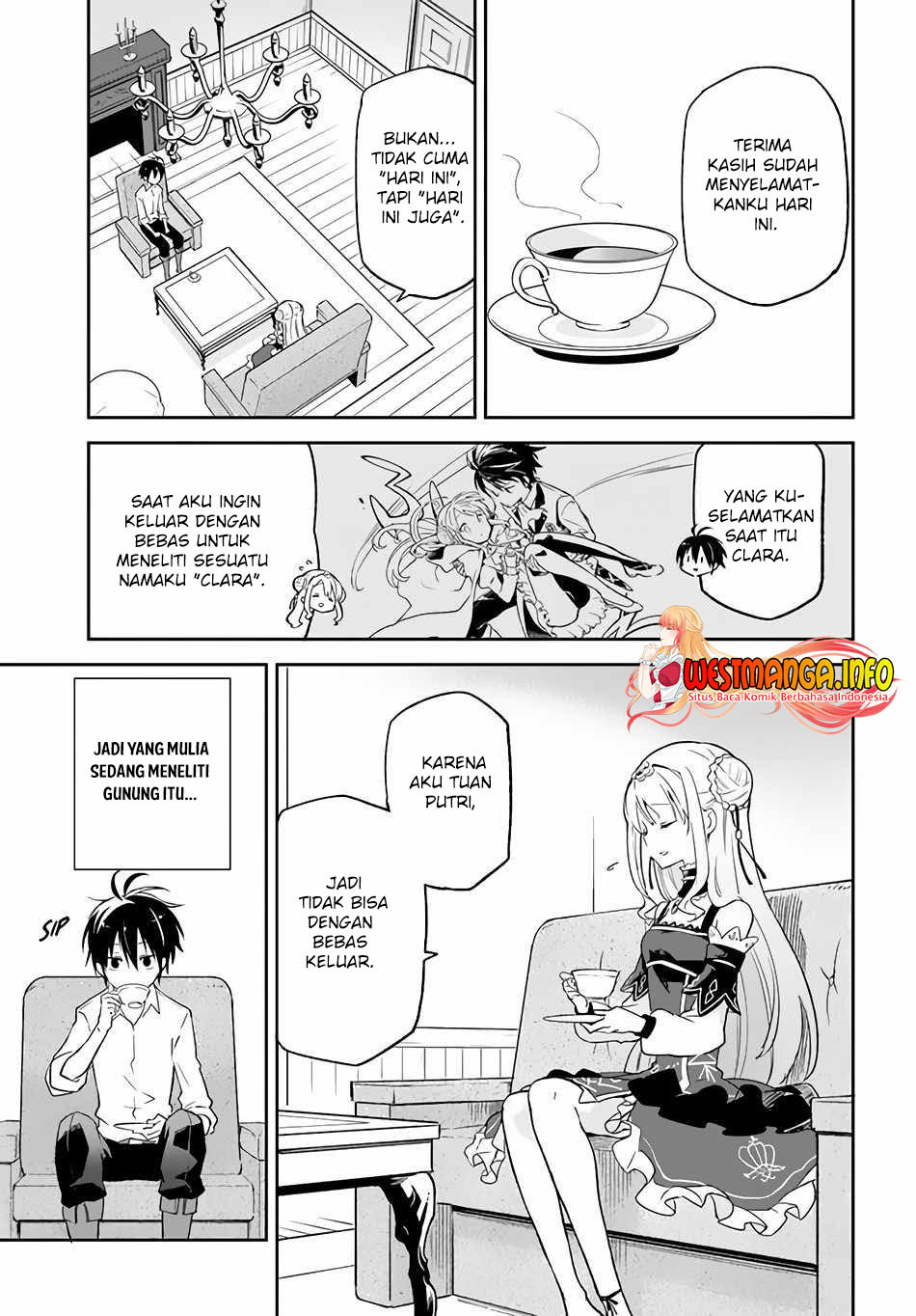 Baca Henkyou Gurashi no Maou, Tensei shite Saikyou no Majutsushi ni naru 〜Aisarenagara Nariagaru Moto Maō wa, Ningen o Shiritai〜 Chapter 13 Gambar 2