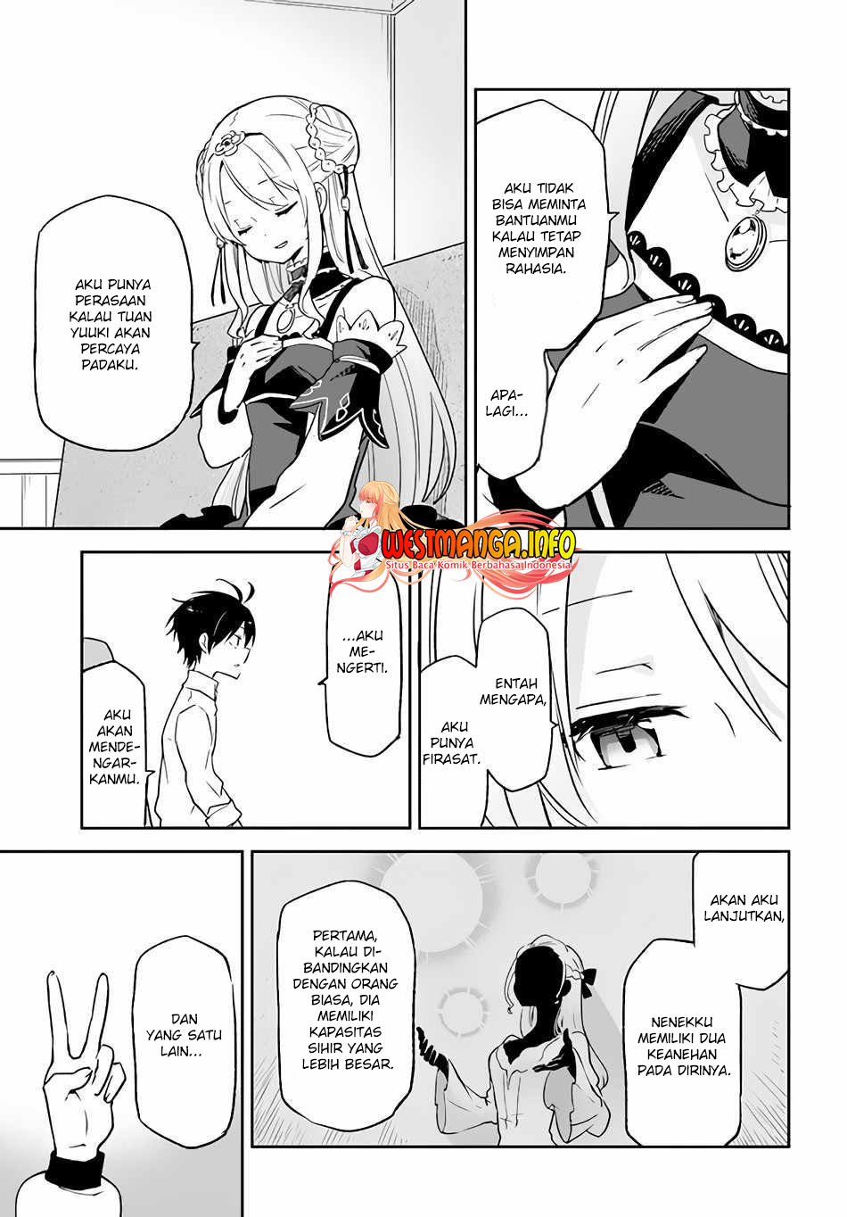Henkyou Gurashi no Maou, Tensei shite Saikyou no Majutsushi ni naru 〜Aisarenagara Nariagaru Moto Maō wa, Ningen o Shiritai〜 Chapter 13 Gambar 7