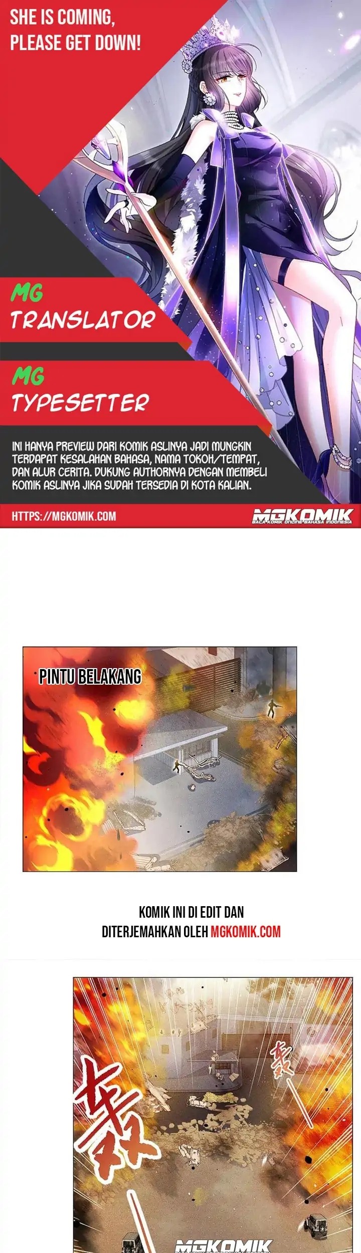 Baca Komik She Is Coming, Please Get Down! Chapter 64.1 Gambar 1