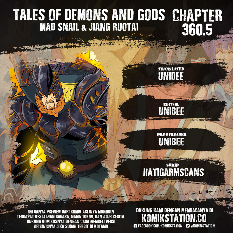 Baca Komik Tales of Demons and Gods Chapter 360.5 Gambar 1