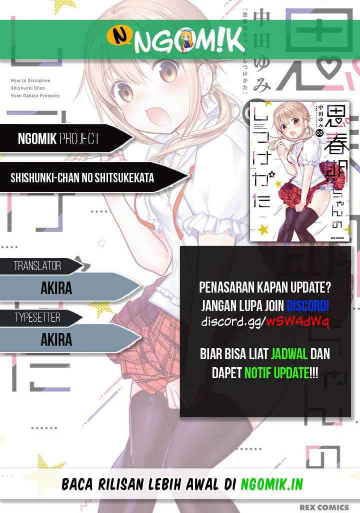 Baca Komik Shishunki-chan no Shitsukekata Chapter 16 Gambar 1