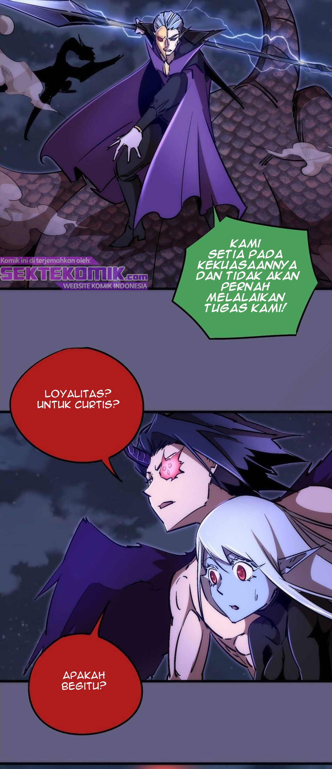 I’m Not The Overlord Chapter 70 Gambar 44