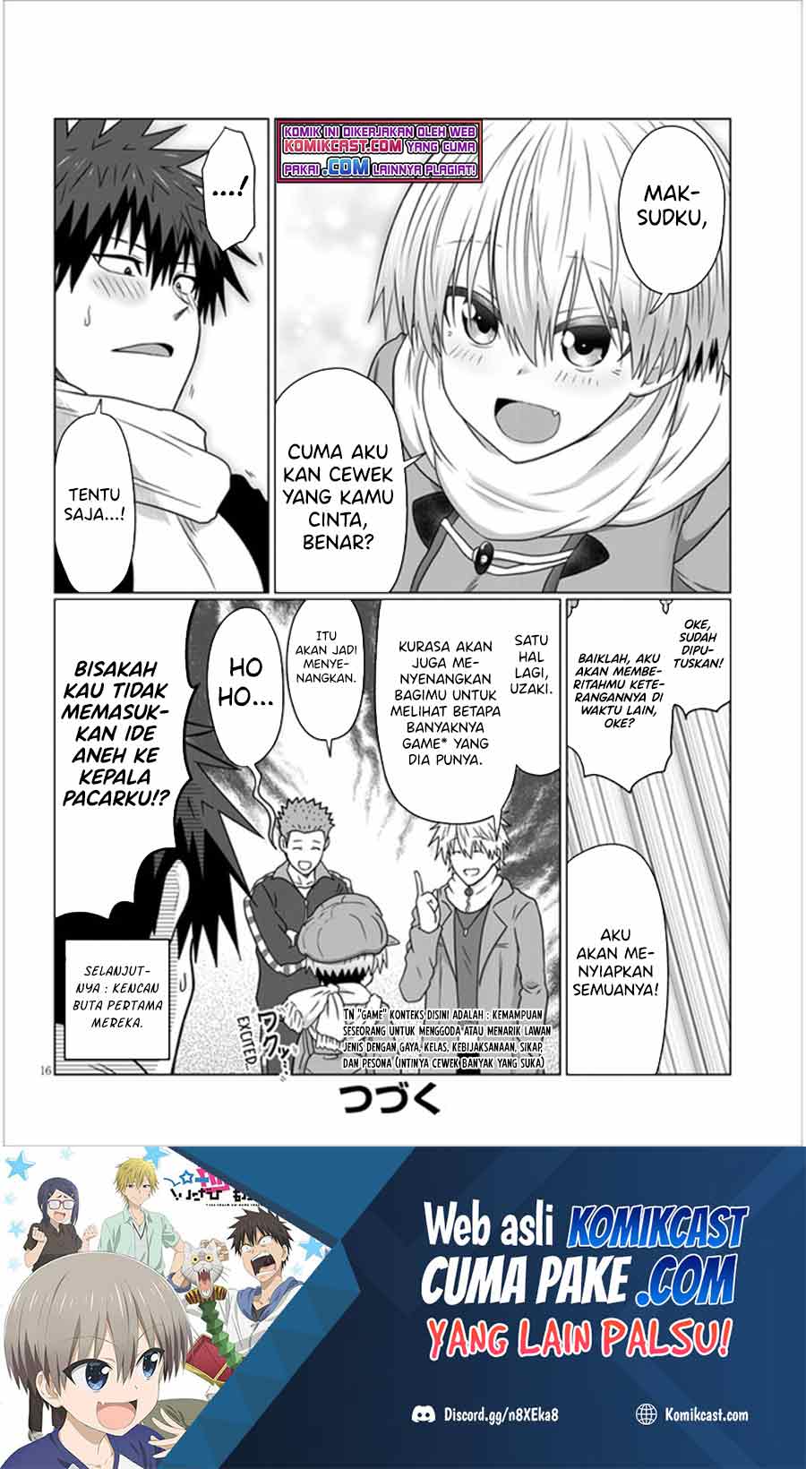 Uzaki-chan wa Asobitai! Chapter 77 Gambar 17