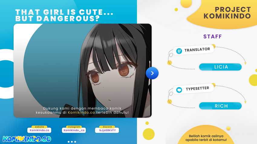 Baca Komik That girl is cute… but dangerous? Chapter 11 Gambar 1
