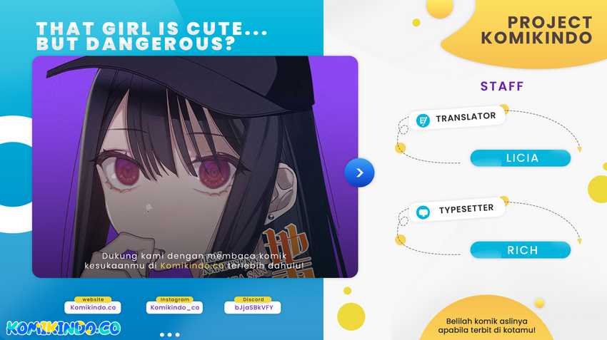 Baca Komik That girl is cute… but dangerous? Chapter 12 Gambar 1