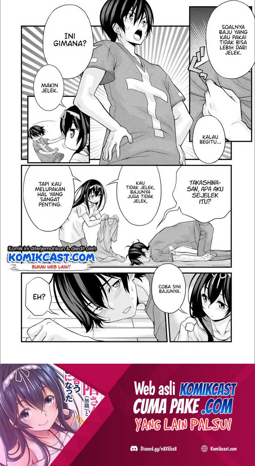 Kirei na Kurokami no Takashina-san (Mushoku) to Tsukiau Koto ni Natta Chapter 08.2 Gambar 10