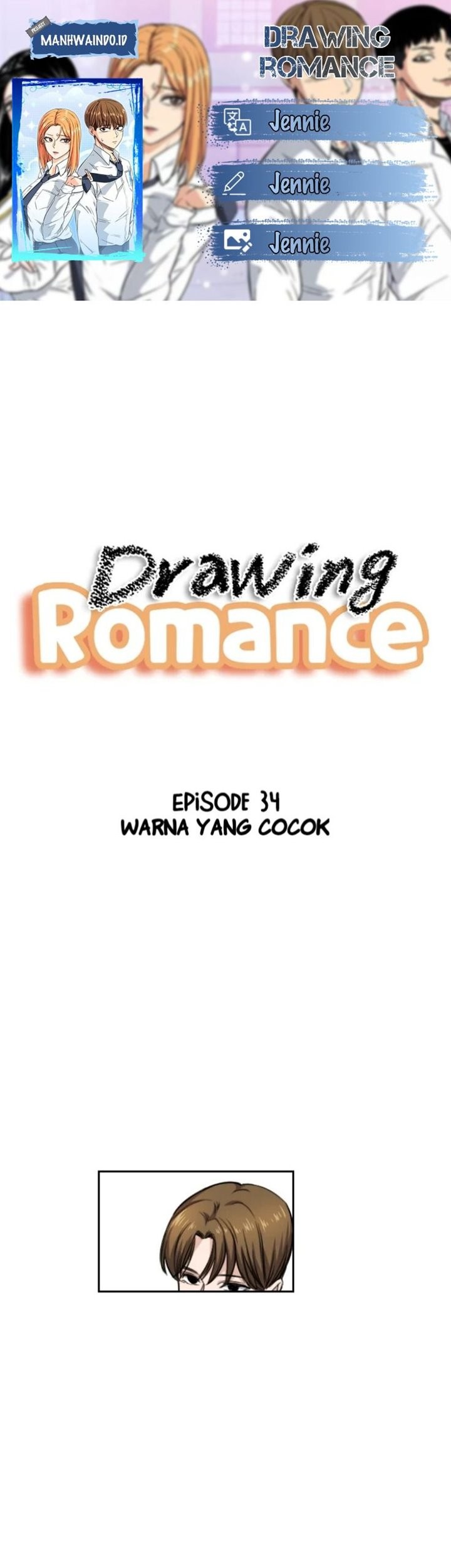 Baca Komik Drawing Romance Chapter 34 Gambar 1
