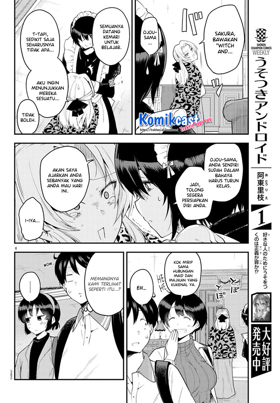 Meika-san Can’t Conceal Her Emotions Chapter 61 Gambar 9