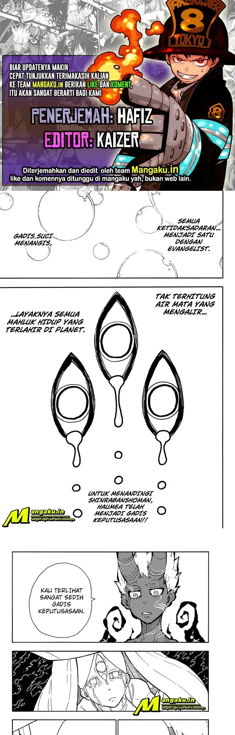 Baca Komik Fire Brigade of Flames Chapter 297 Gambar 1