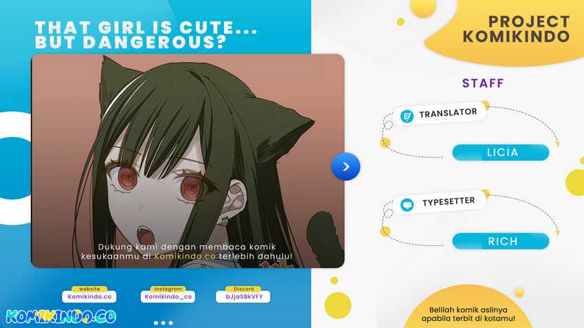 Baca Komik That girl is cute… but dangerous? Chapter 13 Gambar 1