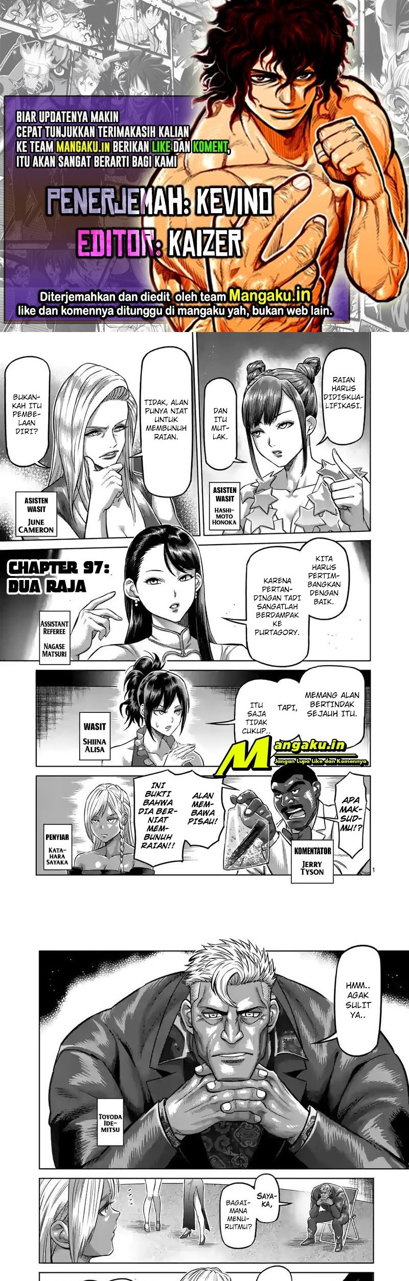 Baca Komik Kengan Omega Chapter 97 Gambar 1