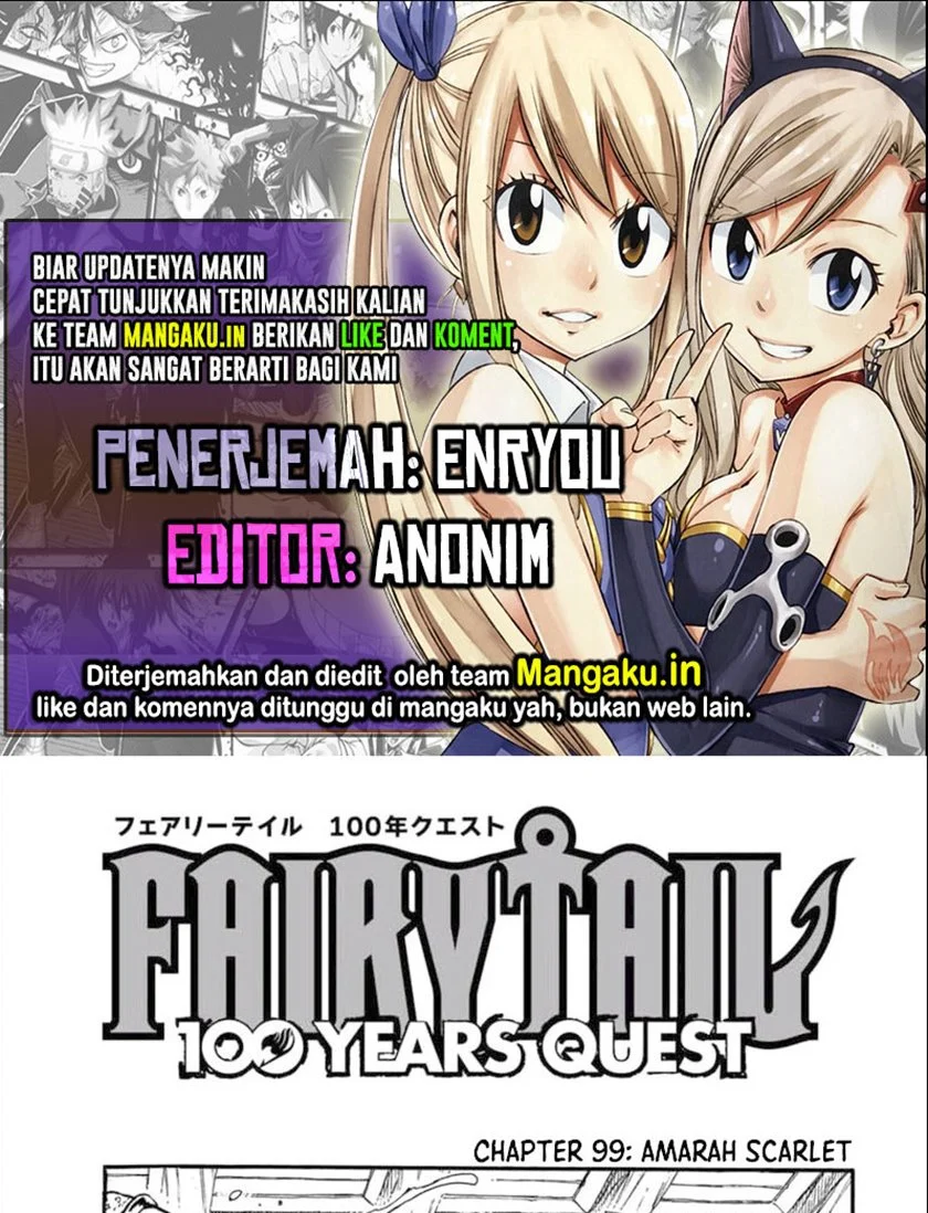 Baca Komik Fairy Tail: 100 Years Quest Chapter 99 Gambar 1