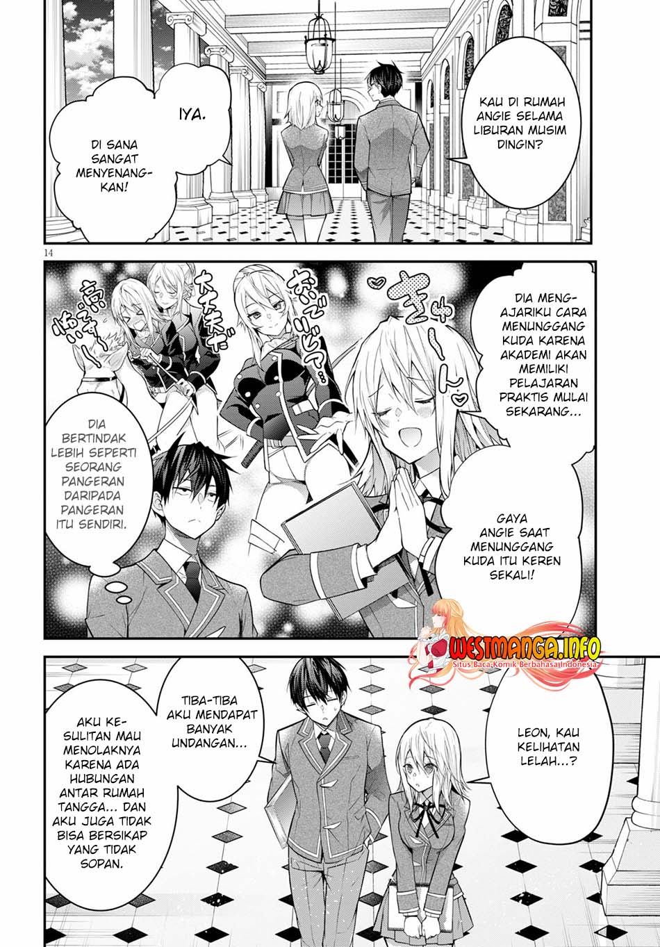 Otome Game Sekai wa Mob ni Kibishii Sekai Desu Chapter 39 Gambar 18