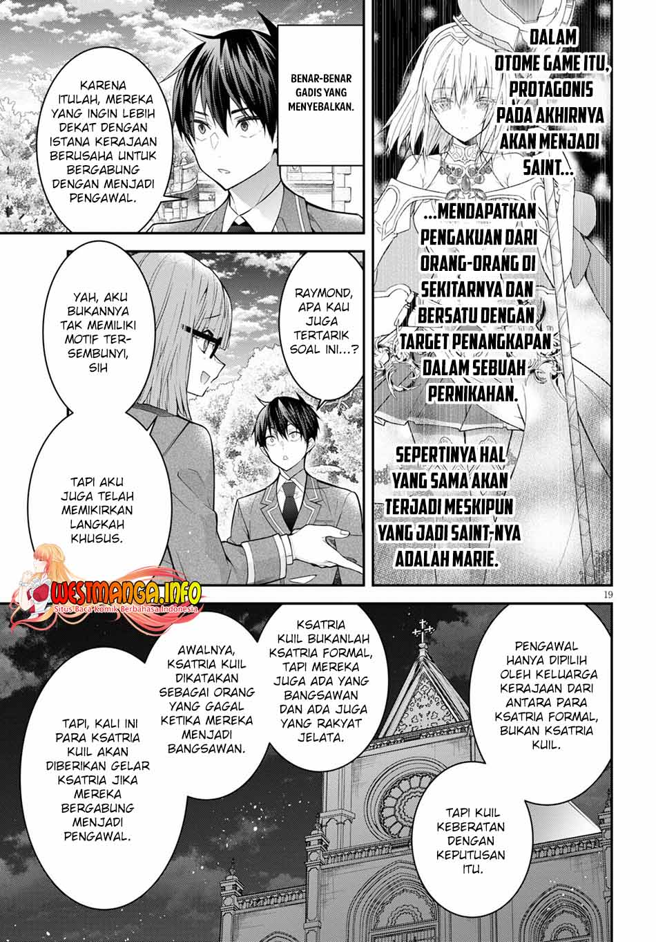 Otome Game Sekai wa Mob ni Kibishii Sekai Desu Chapter 39 Gambar 23