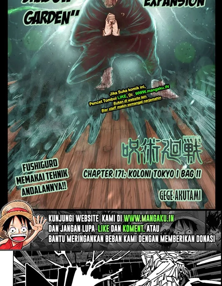 Baca  Jujutsu Kaisen Chapter 171 Gambar 2