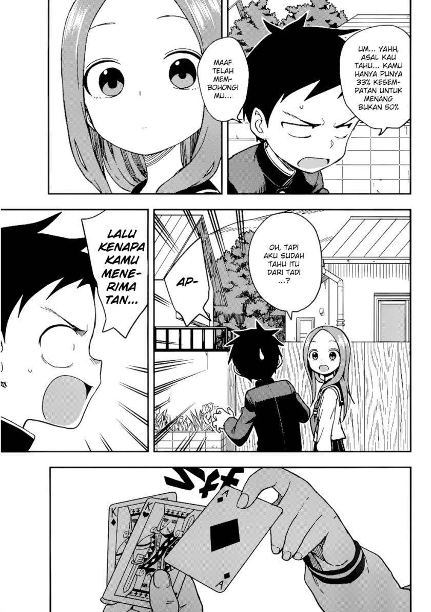 Karakai Jouzu no Takagi-san Chapter 148 Gambar 12