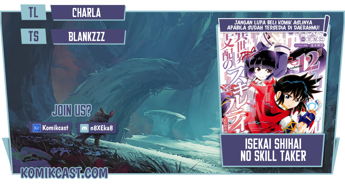 Baca Komik Isekai Shihai no Skill Taker: Zero kara Hajimeru Dorei Harem Chapter 75 Gambar 1