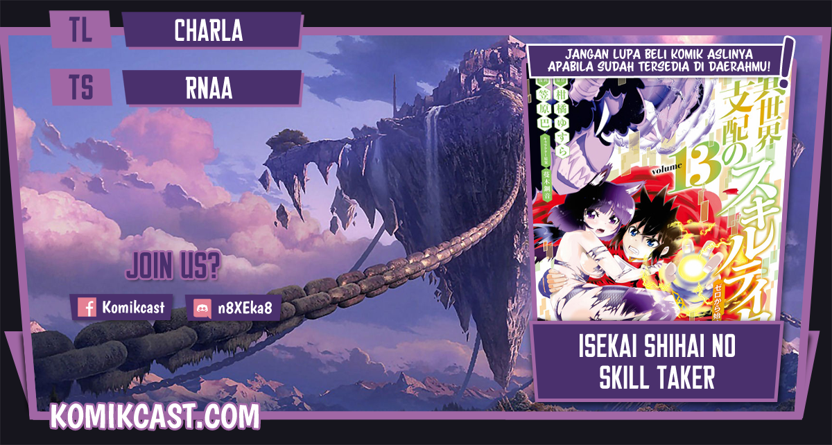 Baca Komik Isekai Shihai no Skill Taker: Zero kara Hajimeru Dorei Harem Chapter 74 Gambar 1