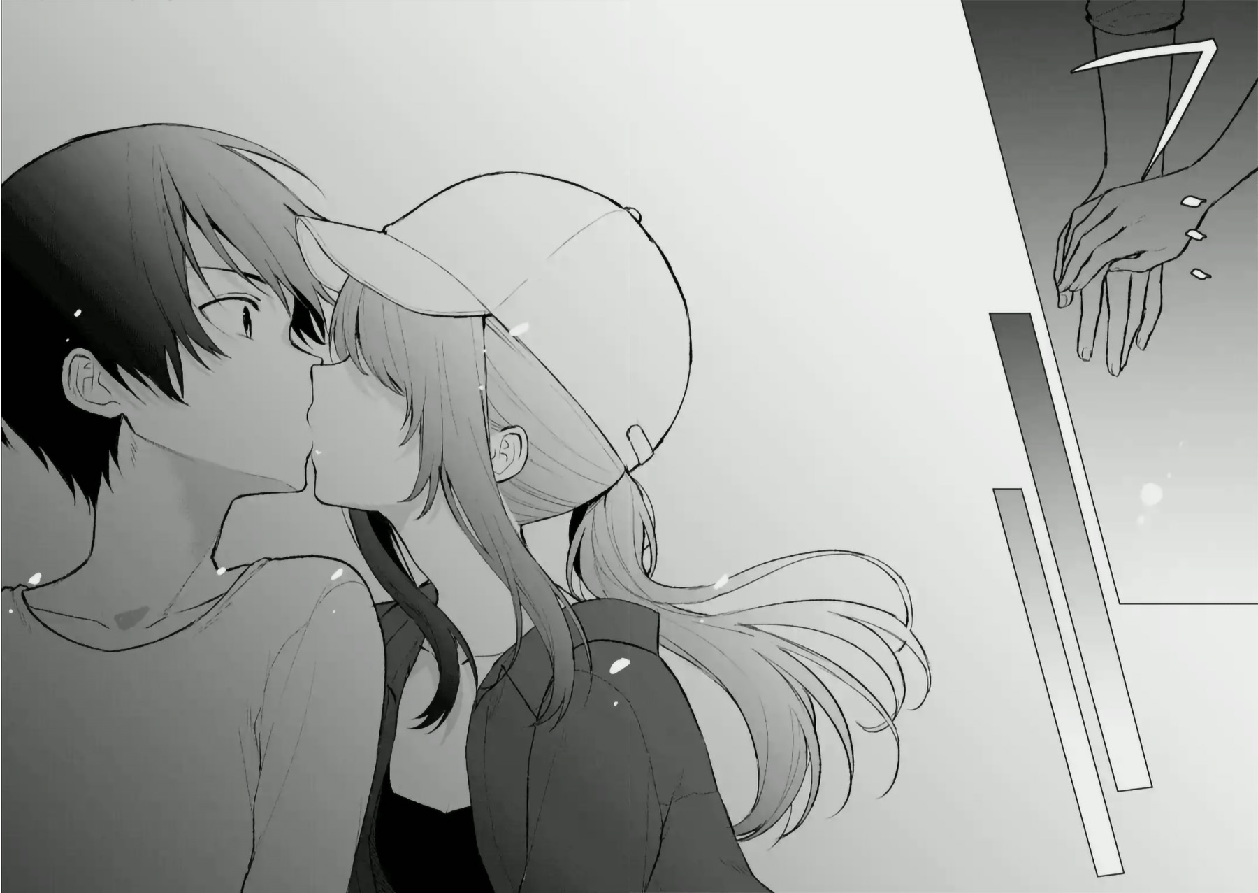 Chikan Saresou ni Natteiru S-kyuu Bishoujo wo Tasuketara Tonari no Seki no Osanajimi datta Chapter 41.2 Gambar 5