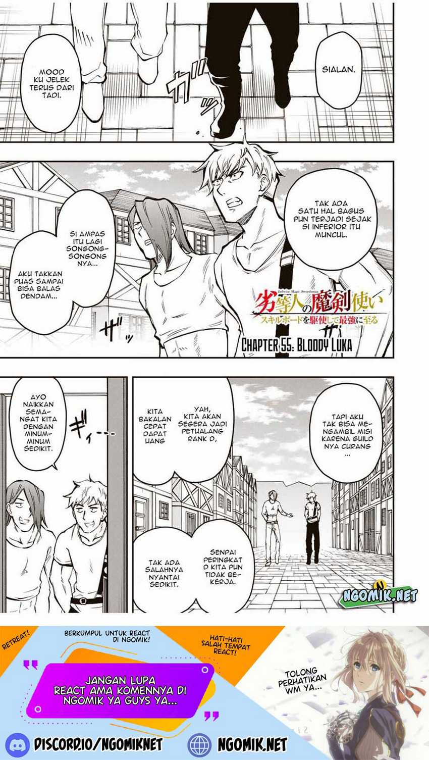 Baca The Reincarnated Inferior Magic Swordsman Chapter 55 Gambar 2