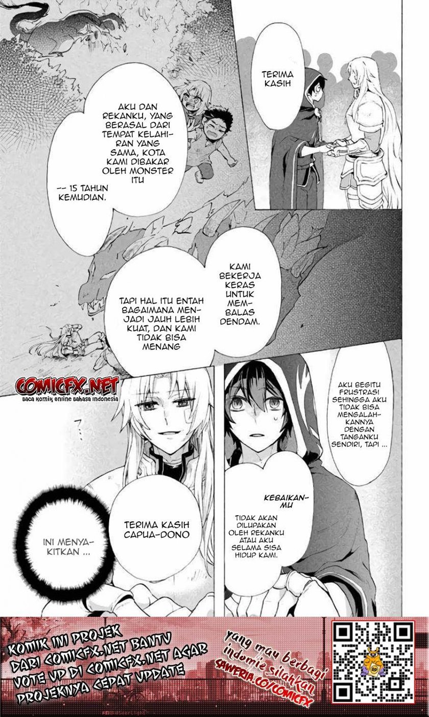 “Kukuku… He is the weakest of the Four Heavenly Monarchs.” I was dismissed from my job but somehow I became the master of a hero and a holy maiden. Chapter 06.1 Gambar 3