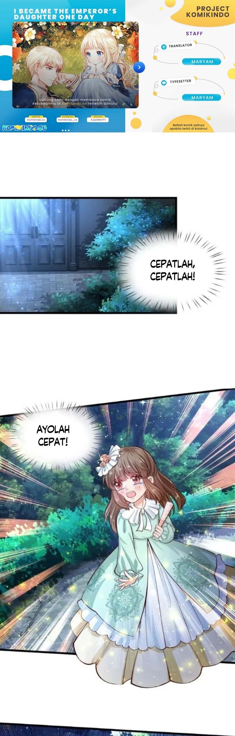 Baca Komik I Became The Emperor’s Daughter One Day Chapter 111 Gambar 1