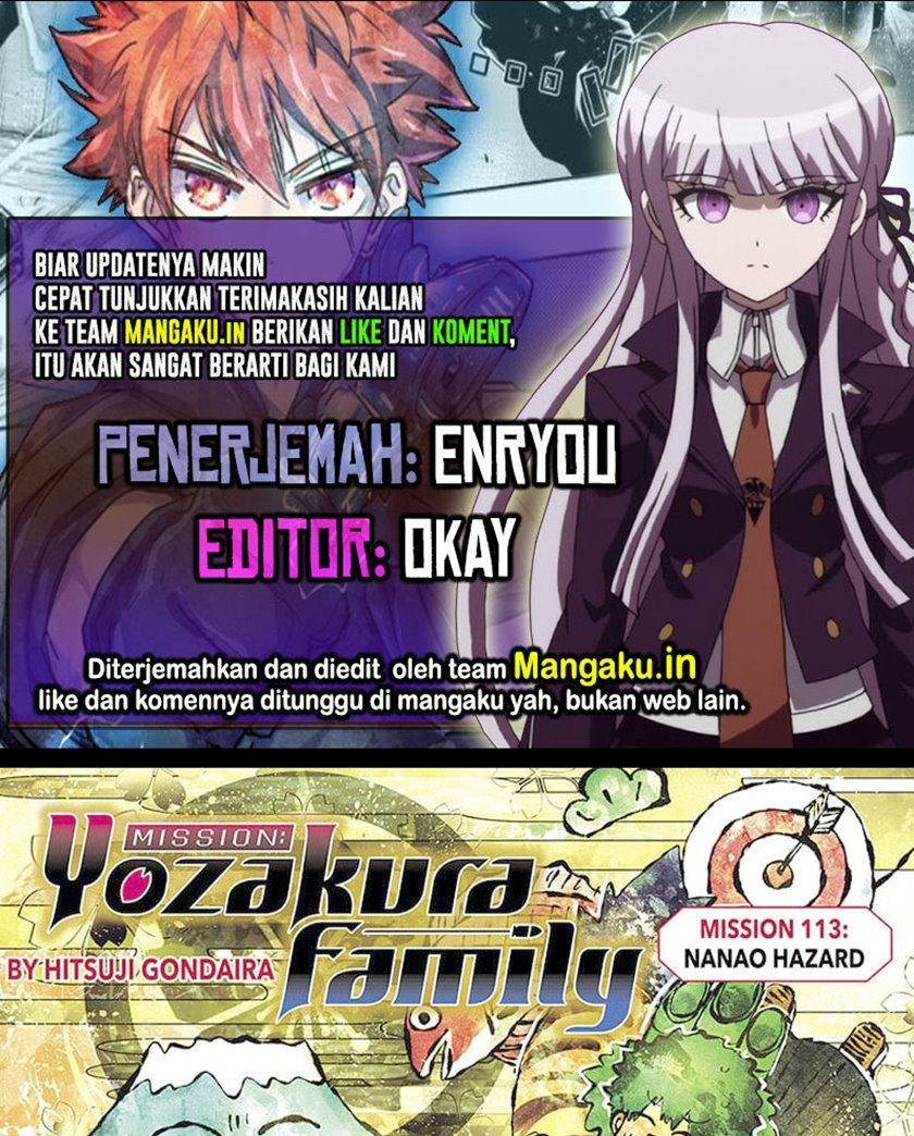 Baca Komik Mission: Yozakura Family Chapter 113 Gambar 1