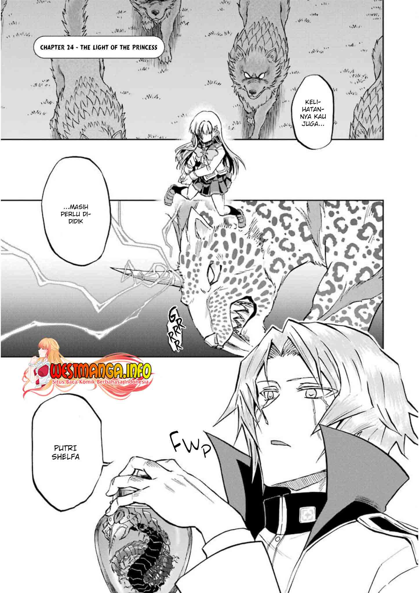 Baca Ankoku Kishi no Ore desu Ga Saikyou no Seikishi wo Mezashimasu Chapter 24 Gambar 2