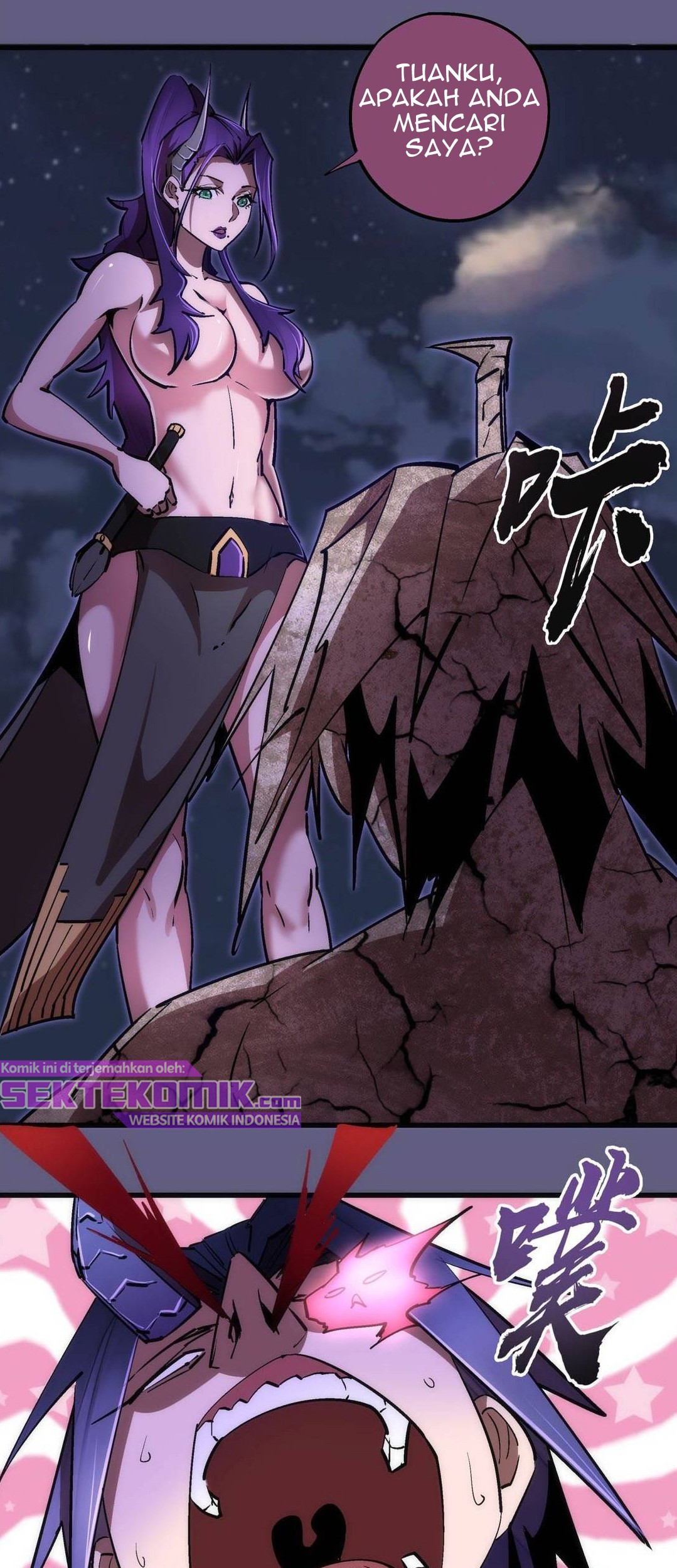 I’m Not The Overlord Chapter 73 Gambar 46