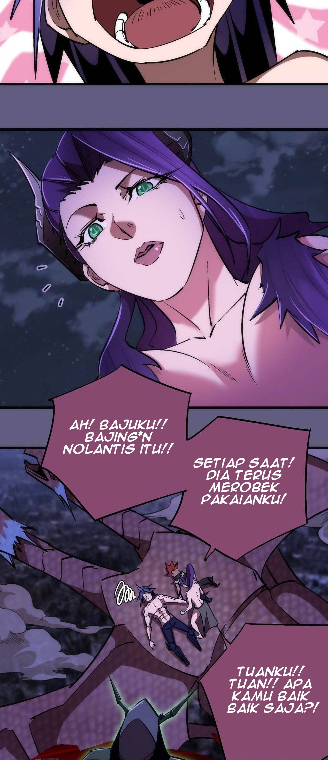 I’m Not The Overlord Chapter 73 Gambar 47