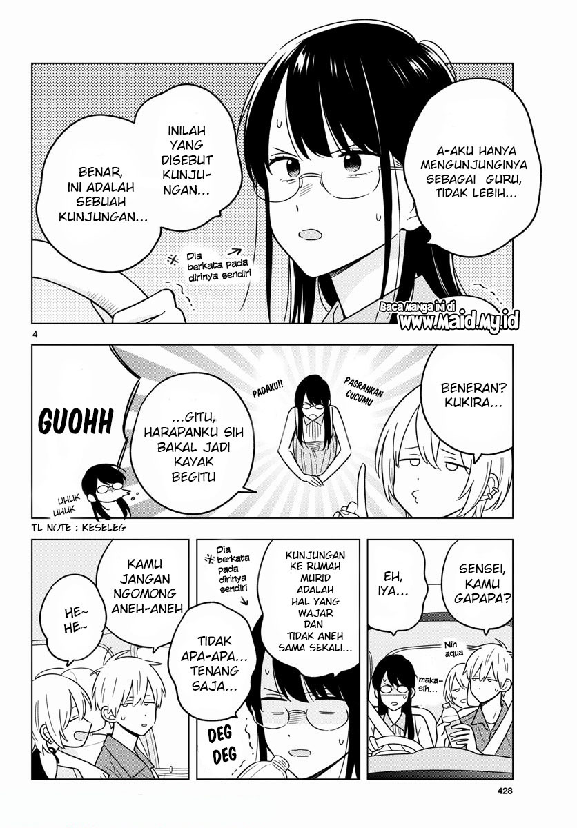 Sensei wa Koi wo Oshierarenai Chapter 44 Gambar 6