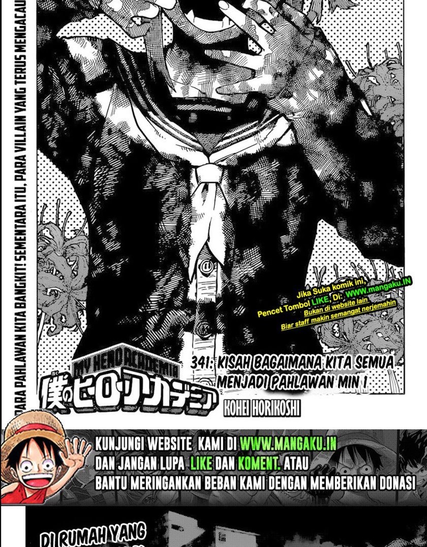 Baca Boku no Hero Academia Chapter 341 Gambar 2