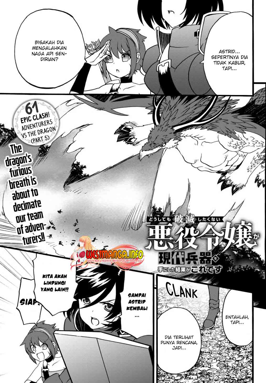 Baca Manga The Villainess Will Crush Her Destruction End Through Modern Firepower Chapter 61 Gambar 2