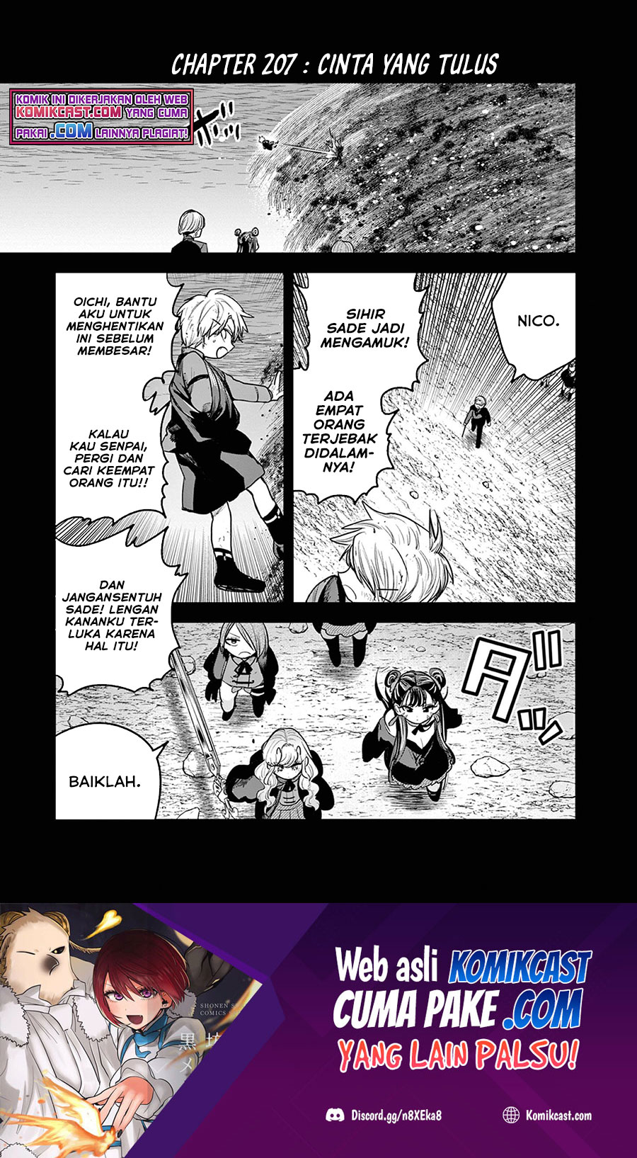 Baca  The Duke of Death and his Black Maid Chapter 207 Gambar 2