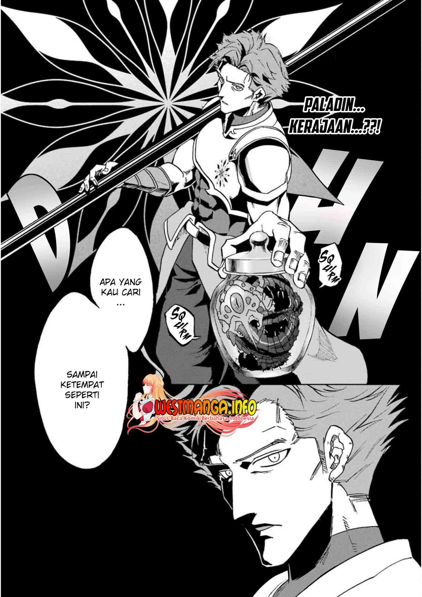 Ankoku Kishi no Ore desu Ga Saikyou no Seikishi wo Mezashimasu Chapter 25 Gambar 48
