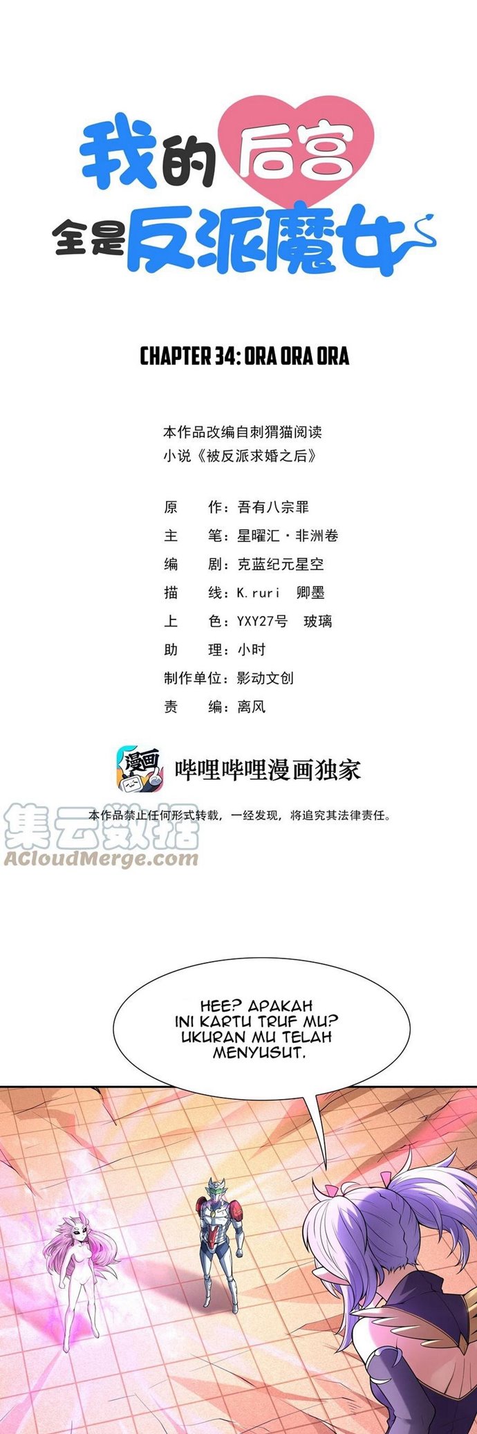 Baca  My Harem Is Entirely Female Demon Villains Chapter 34 Gambar 2