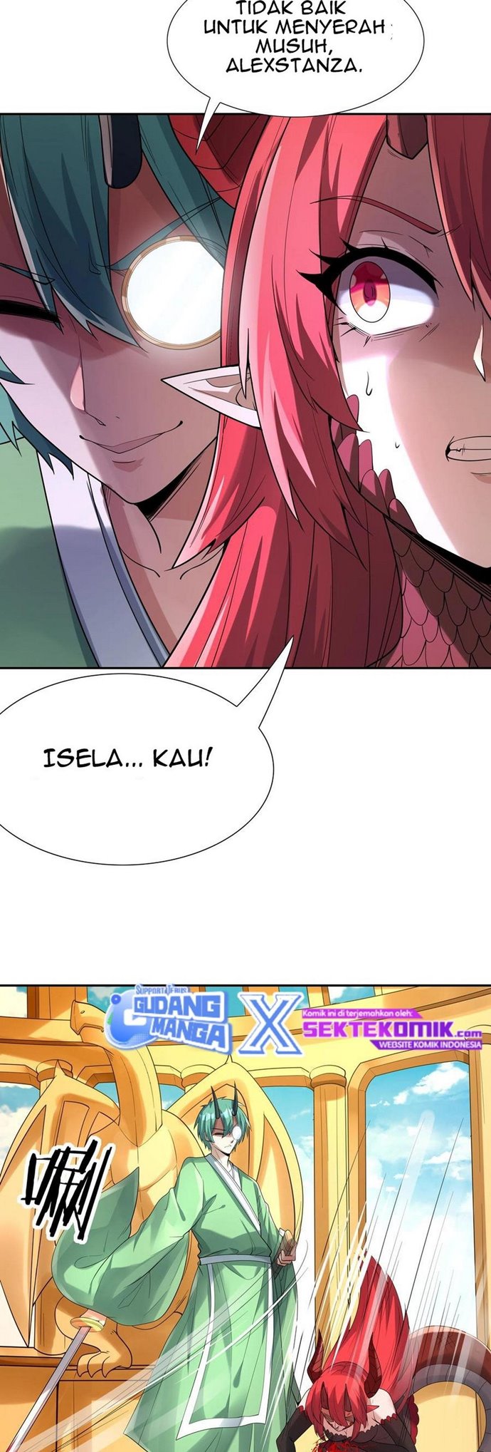 My Harem Is Entirely Female Demon Villains Chapter 33 Gambar 12