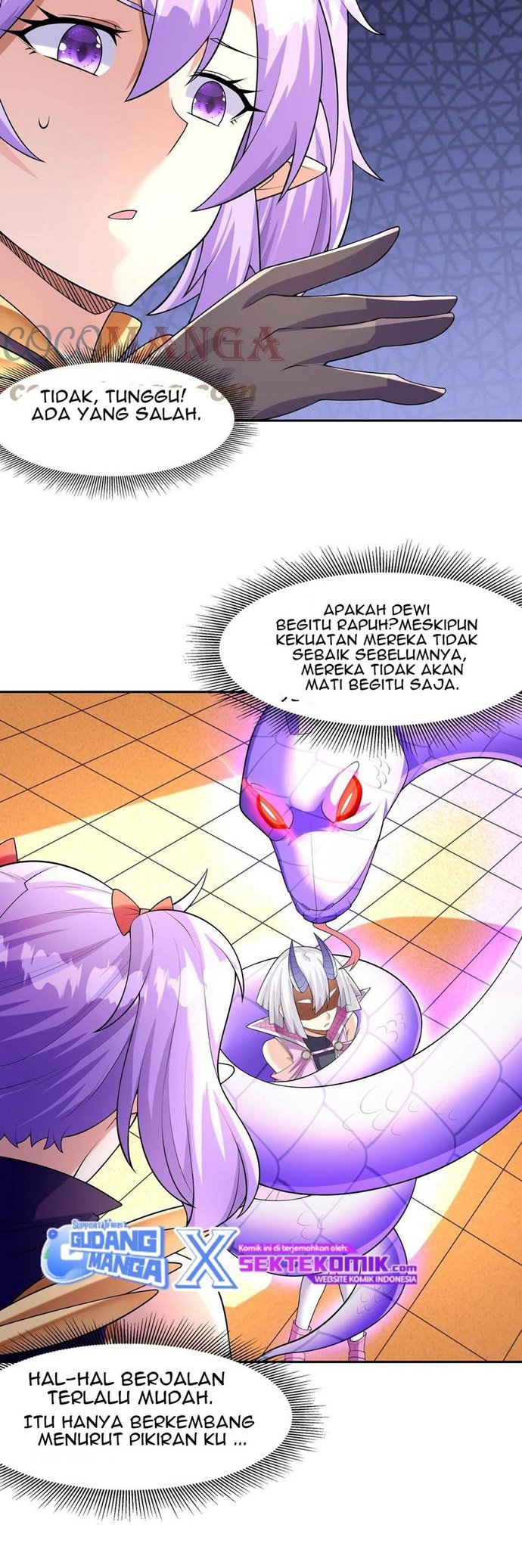 My Harem Is Entirely Female Demon Villains Chapter 33 Gambar 27