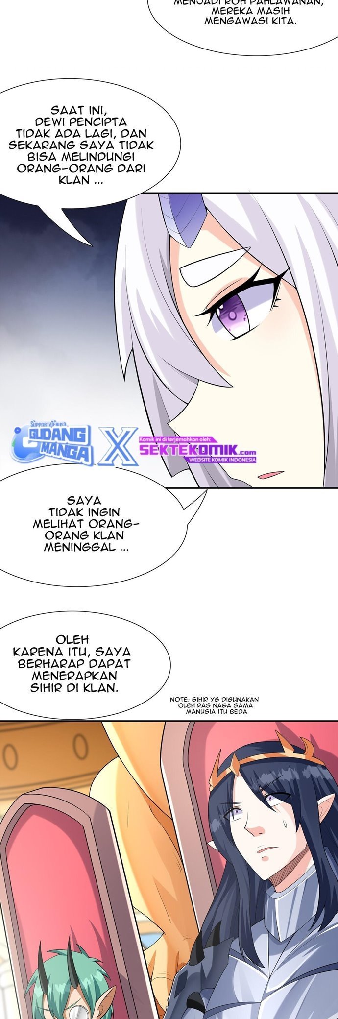My Harem Is Entirely Female Demon Villains Chapter 32 Gambar 28