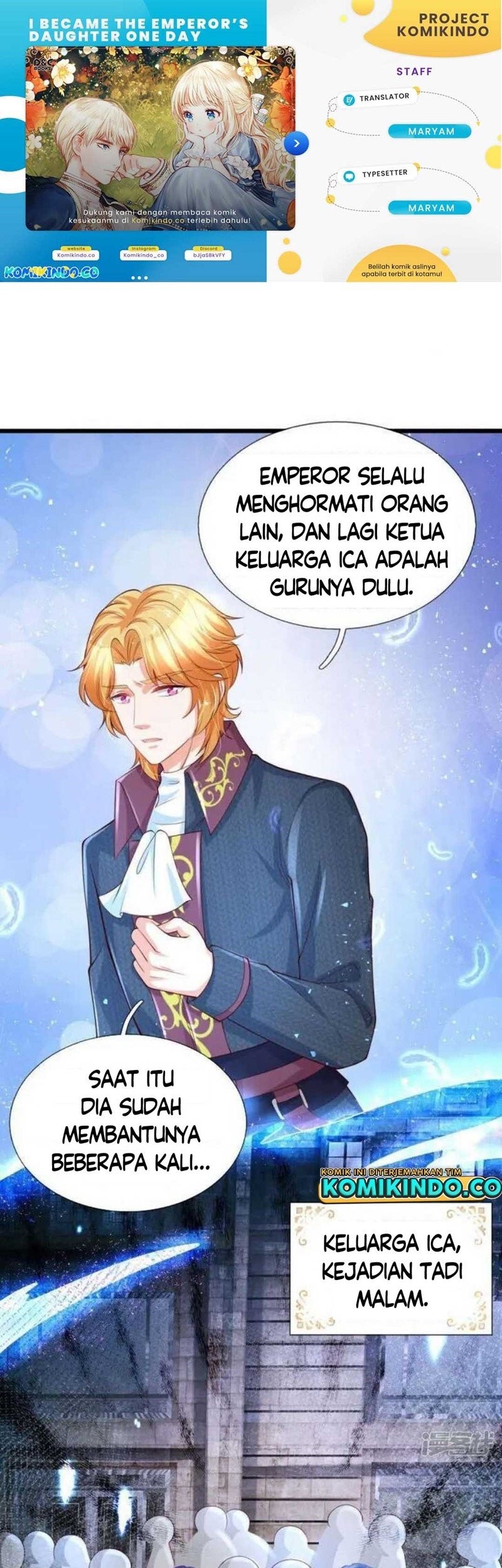 Baca Komik I Became The Emperor’s Daughter One Day Chapter 128 Gambar 1