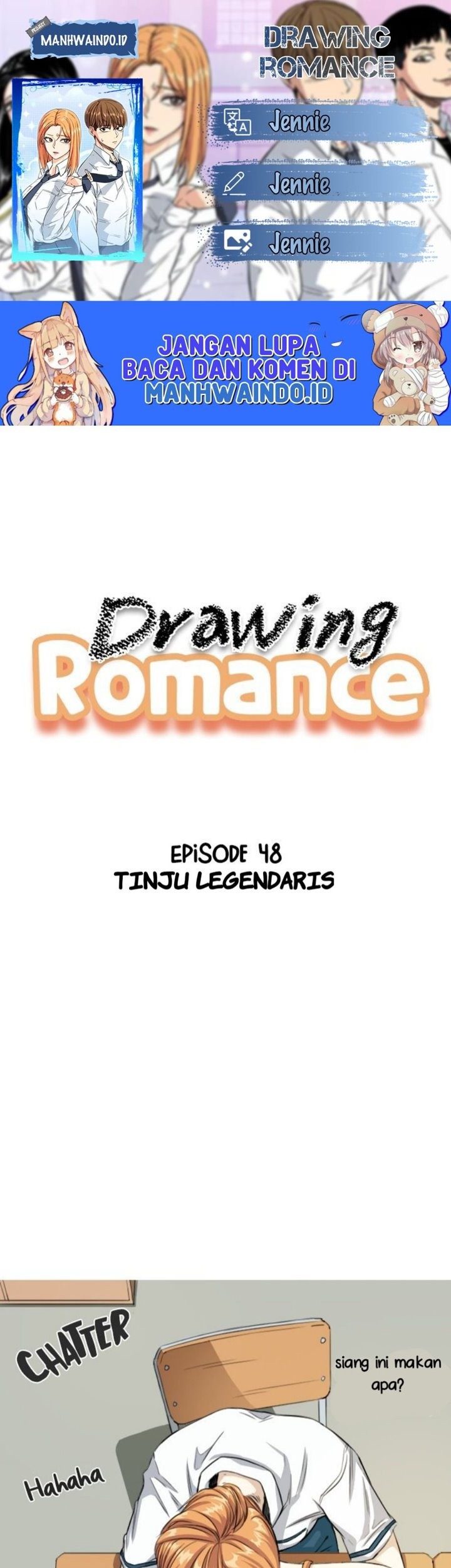 Baca Komik Drawing Romance Chapter 48 Gambar 1