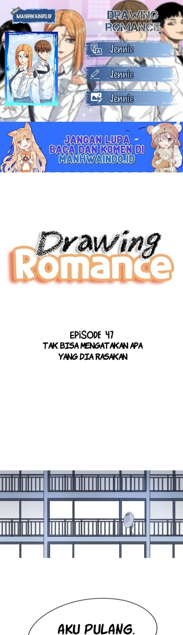 Baca Komik Drawing Romance Chapter 47 Gambar 1