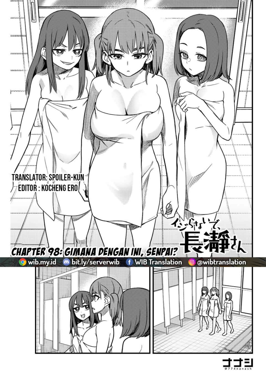 Baca Komik Ijiranaide, Nagatoro-san Chapter 98 Gambar 1