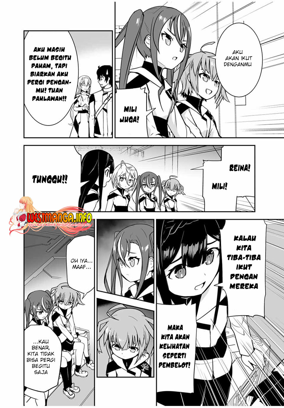 Yuusha Shoutai Kamoku Yuusha Wa Nagisa Renai Chapter 18. Gambar 15