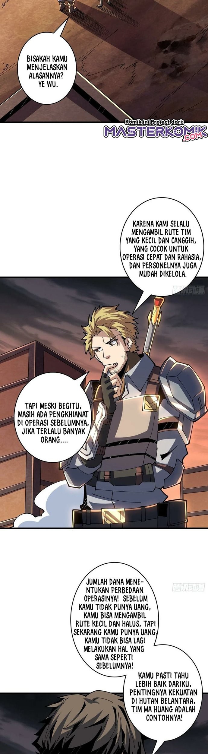 King Account At The Start Chapter 87 Gambar 16