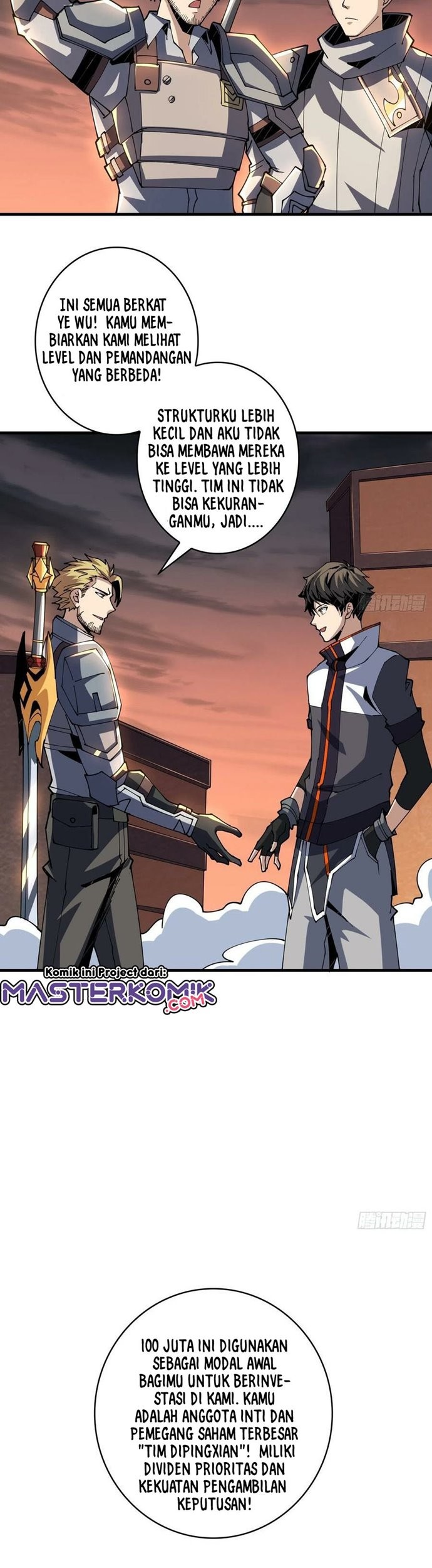 King Account At The Start Chapter 87 Gambar 20