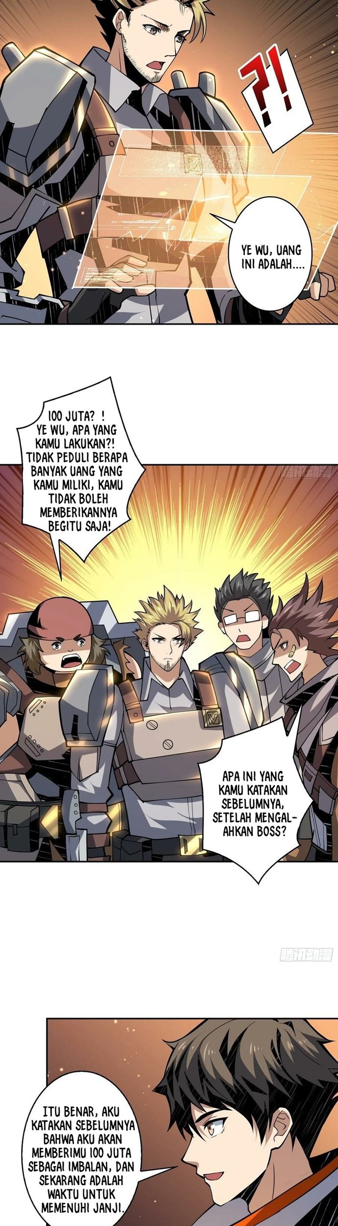 King Account At The Start Chapter 87 Gambar 6