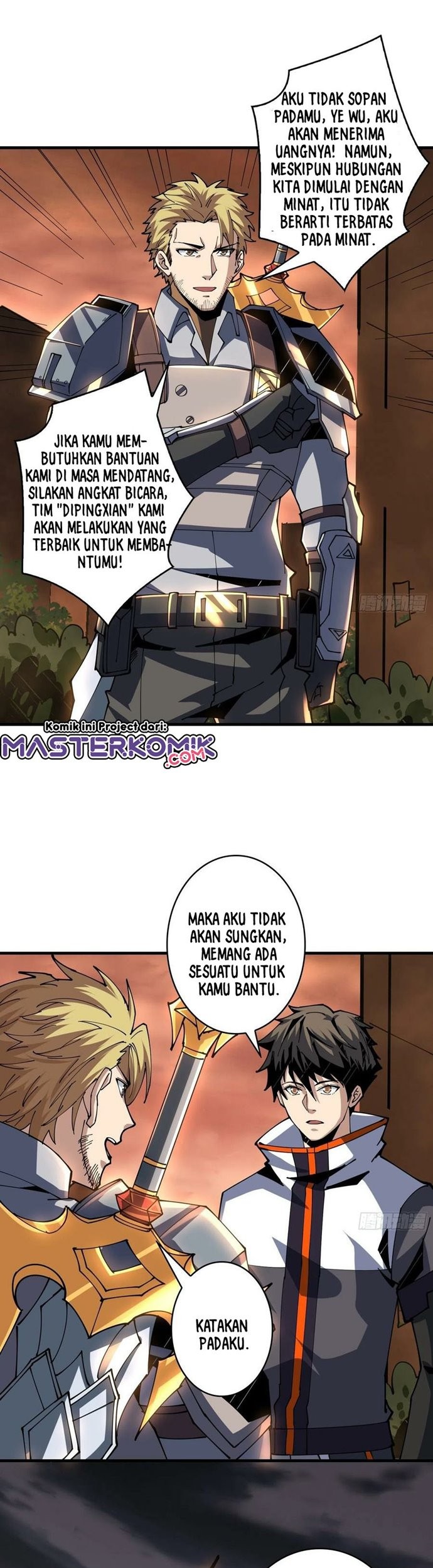 King Account At The Start Chapter 87 Gambar 12