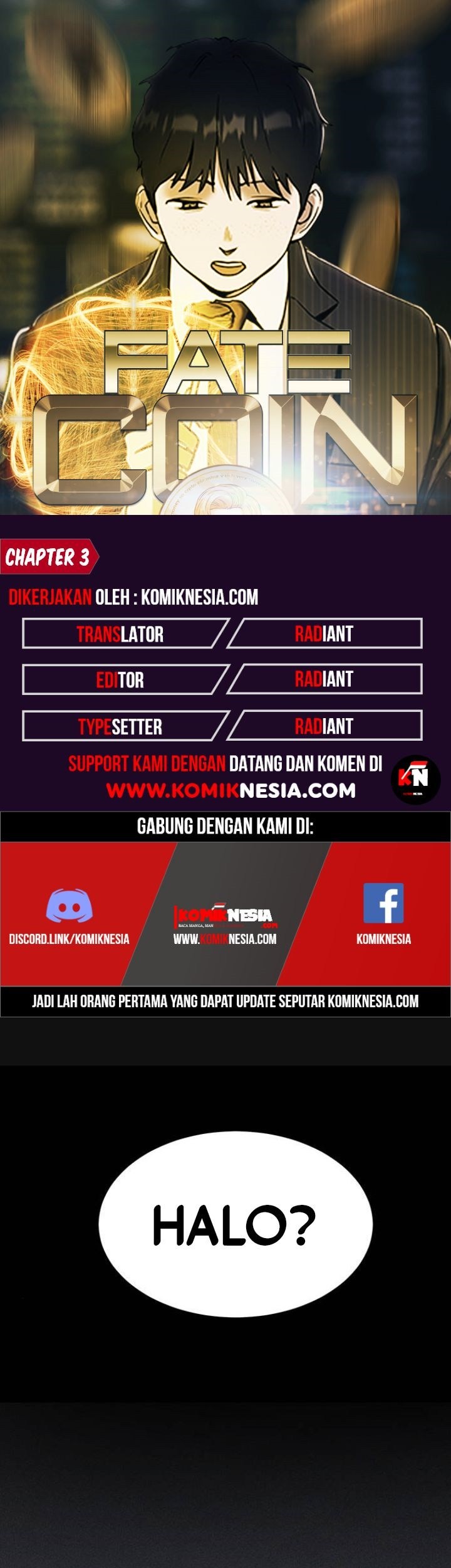 Baca Komik Fate Coin Chapter 03 Gambar 1