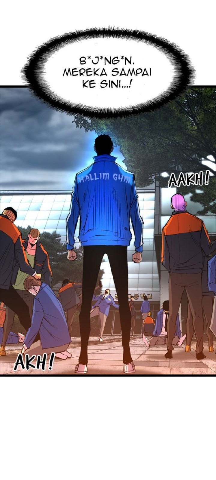 Hallym Gymnasium Chapter 55 Gambar 63
